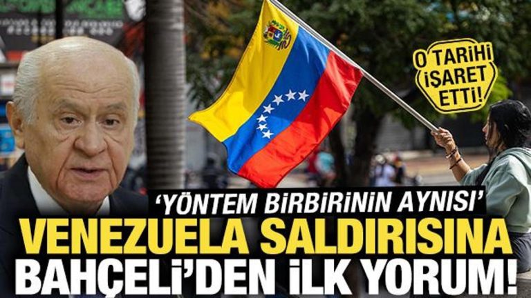 Devlet Bahçeli’den Venezuela Açıklaması: 15 Temmuz Benzerliği Vurgusu