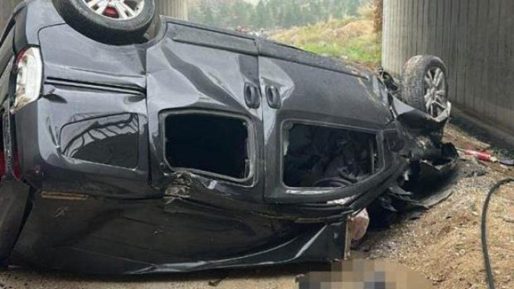 Adana-Pozantı Otoyolunda Korkunç Kaza: Köprüden Düşen Araçta 2 Kişi Hayatını Kaybetti
