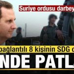 Suriye Ordusu Halep’te Operasyon Düzenledi: Esed Bağlantılı Şüpheliler Yakalandı